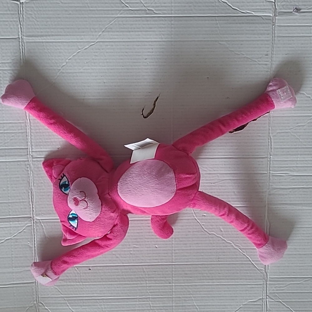 Stretchkins Pink Cat Plush Toy 21"
